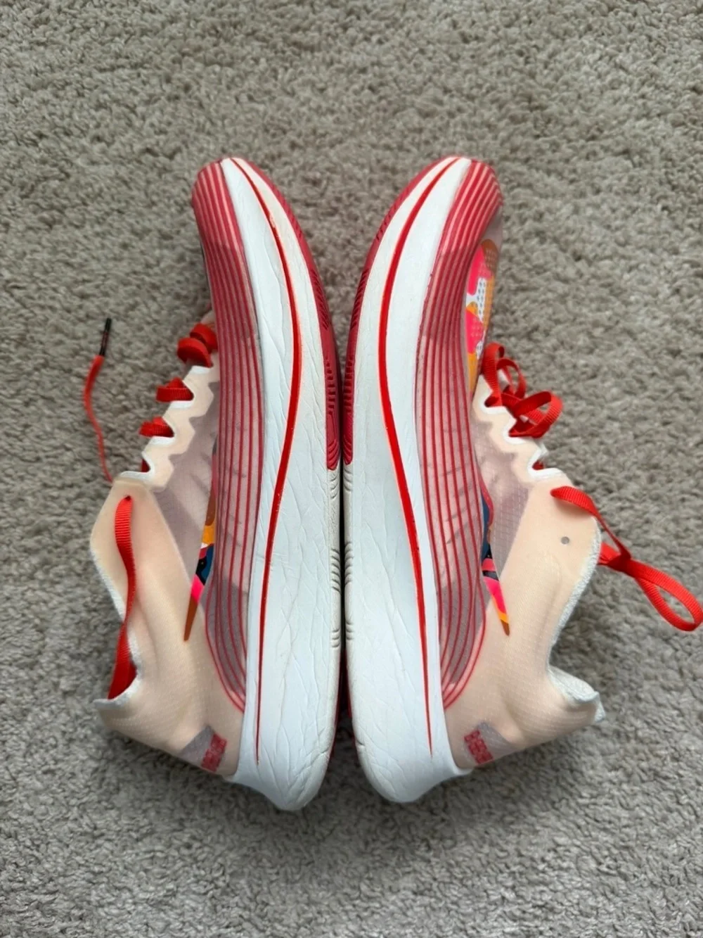 Nike Zoom Fly SP Mens Size 9.5 Translucent Running Shoes AV8074-800